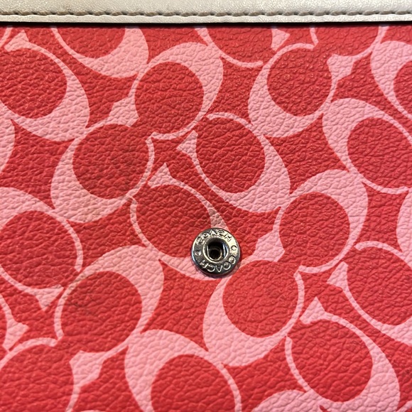 COACH Signature Stripe Wallet - Picture 5 of 16